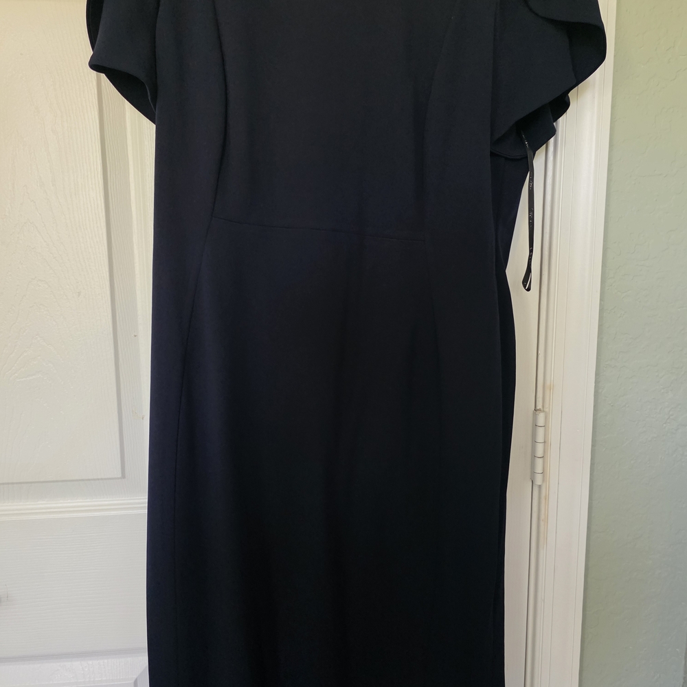 Calvin Klein Classic Black Midi Dress